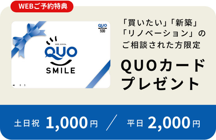 QUOカードプレゼント